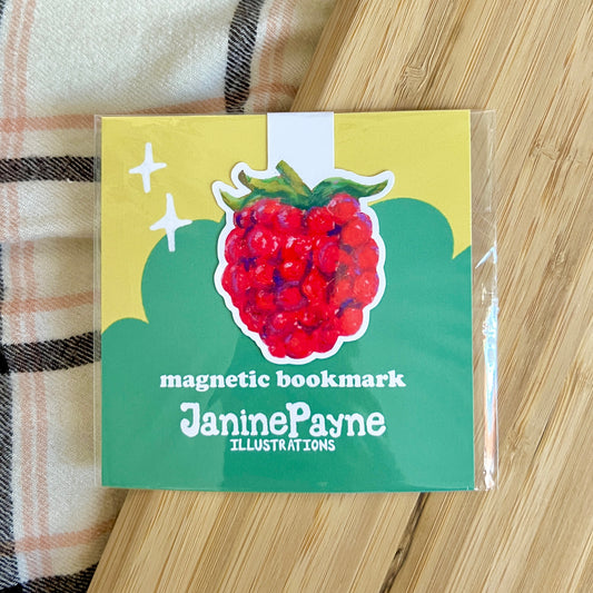 Raspberry | Magnetic Bookmark