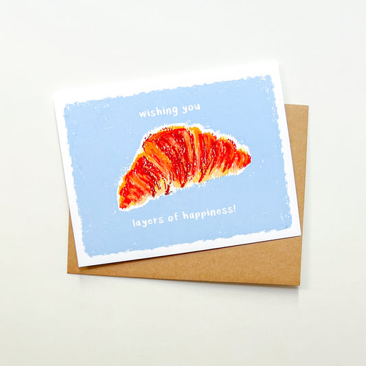Layers of Happiness | Greeting Card