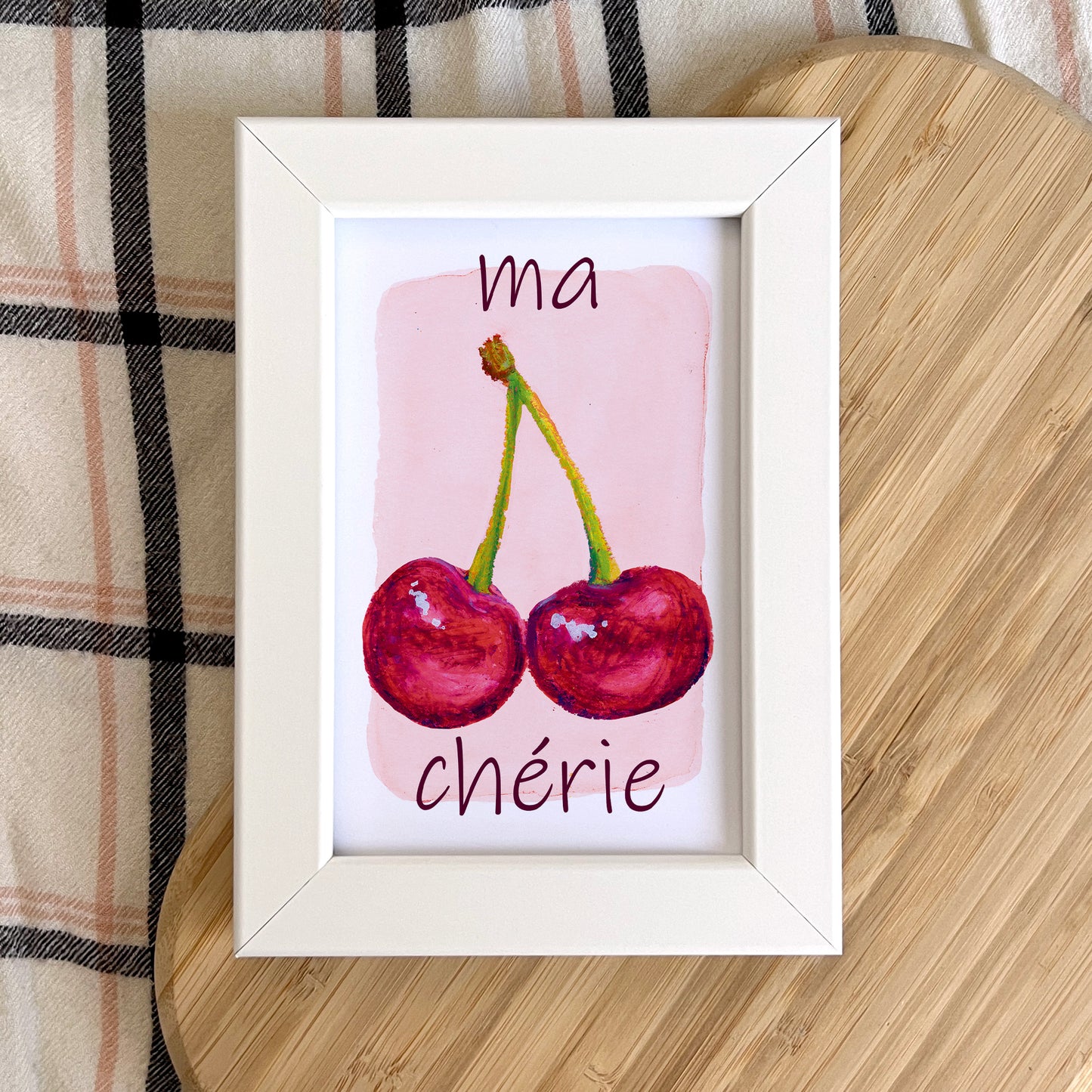 Ma Cherie | Art Print | 4"x6"