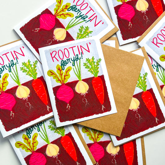 Rootin' For Ya | Greeting Card