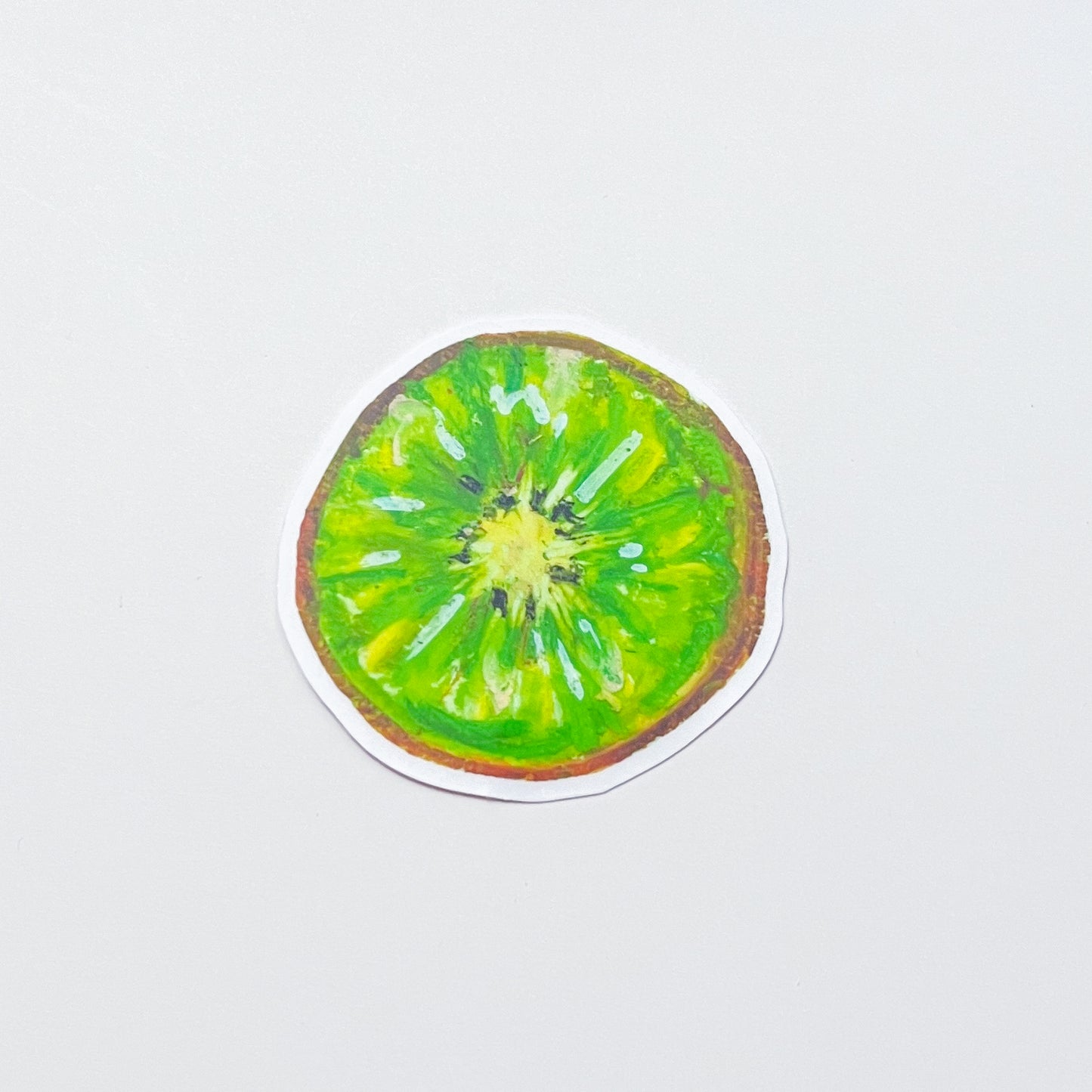 Kiwi Slice | Matte Vinyl Sticker