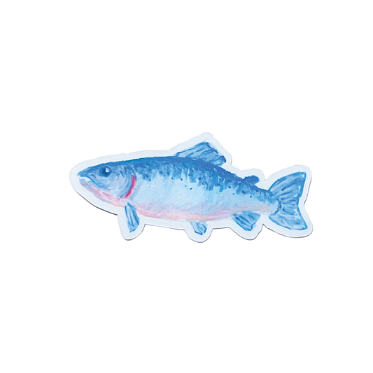 Atlantic Salmon | Matte Vinyl Sticker