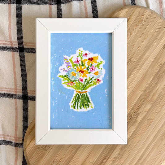 Blue Bouquet | Art Print