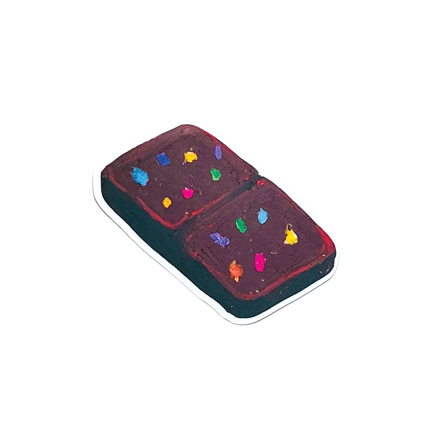 cosmic brownie sticker