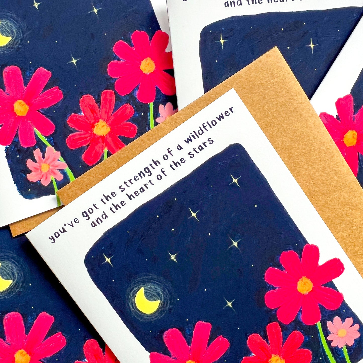 You've Got The Strength of A Wildflower | Greeting Card