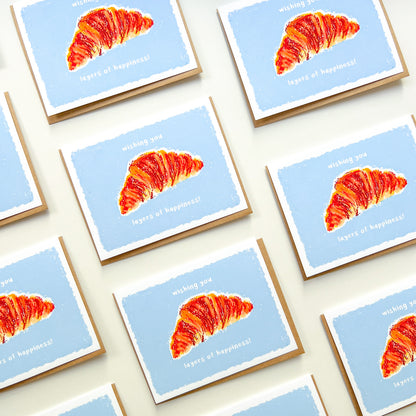 Layers of Happiness | Greeting Card