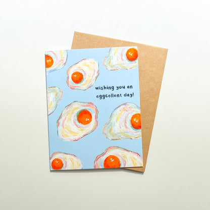 Eggcellent Day | Greeting Card