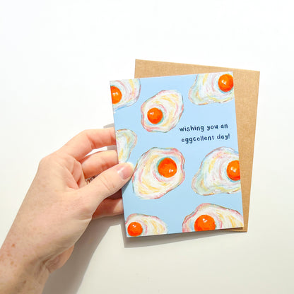 Eggcellent Day | Greeting Card