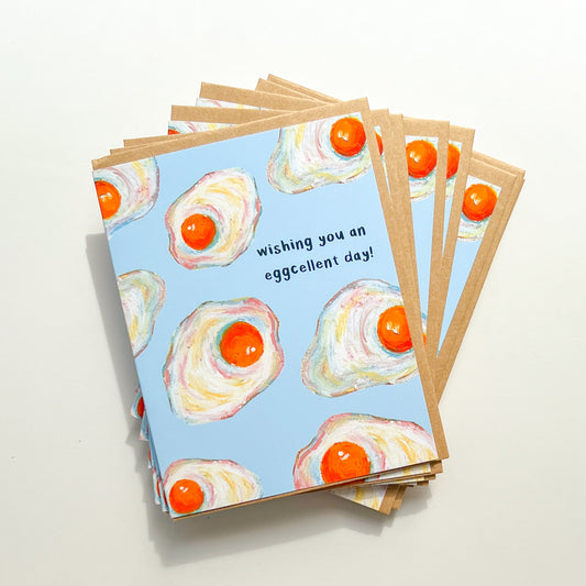 Eggcellent Day | Greeting Card