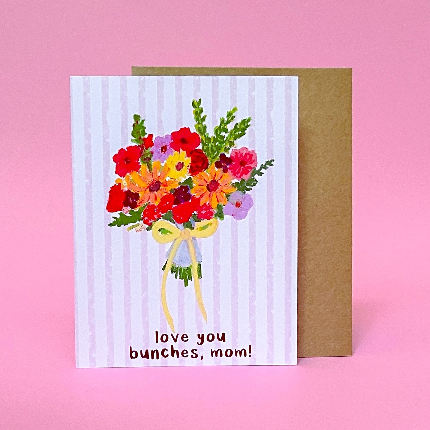 Love You Bunches Mom | Greeting Card
