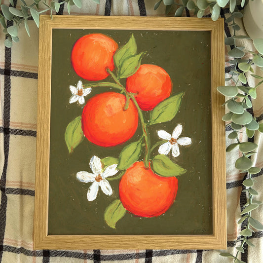 Orange Blossoms | Art Print