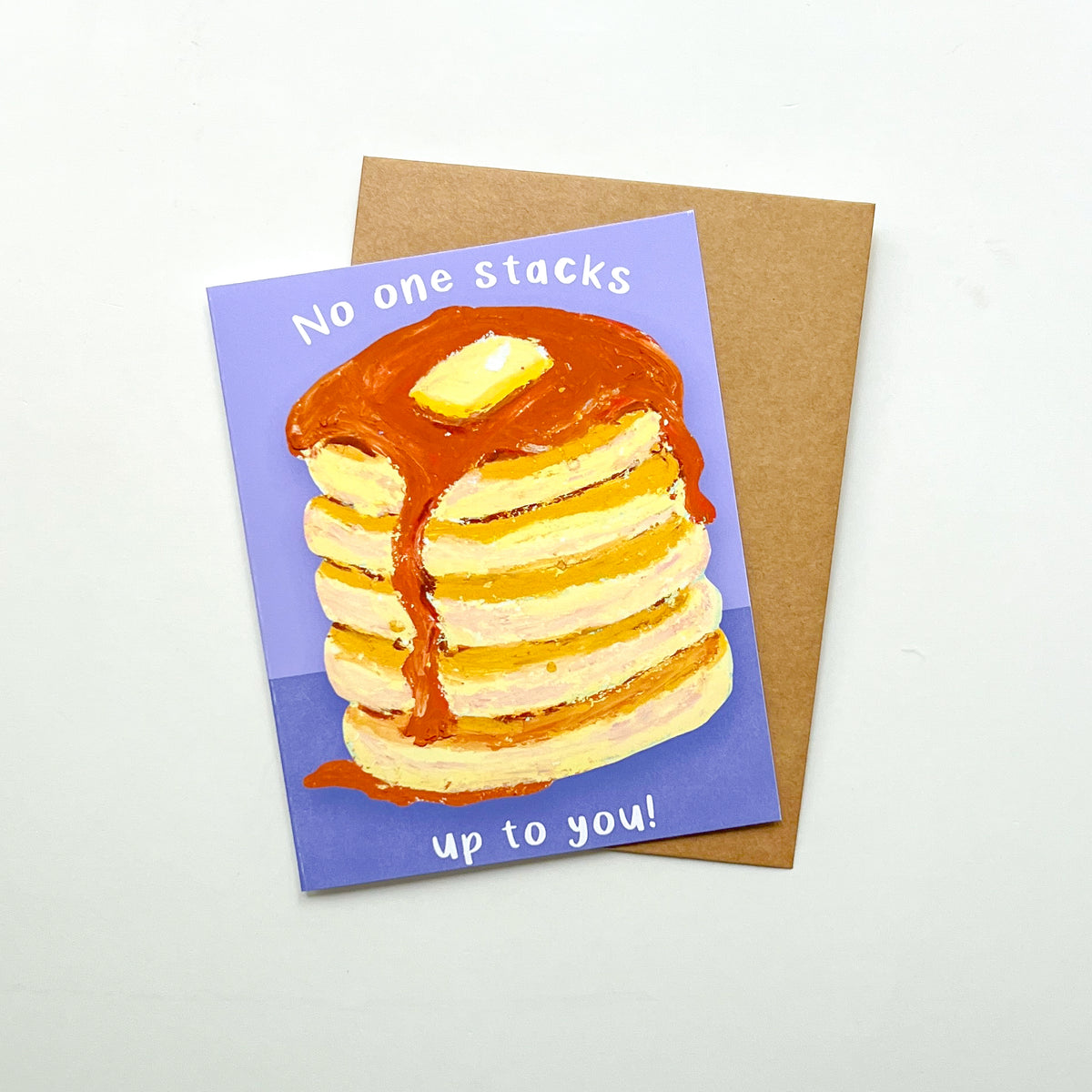 Pancake Stacks | Greeting Card