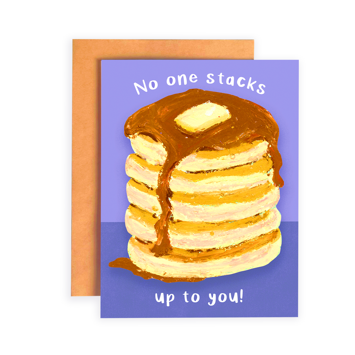 Pancake Stacks | Greeting Card