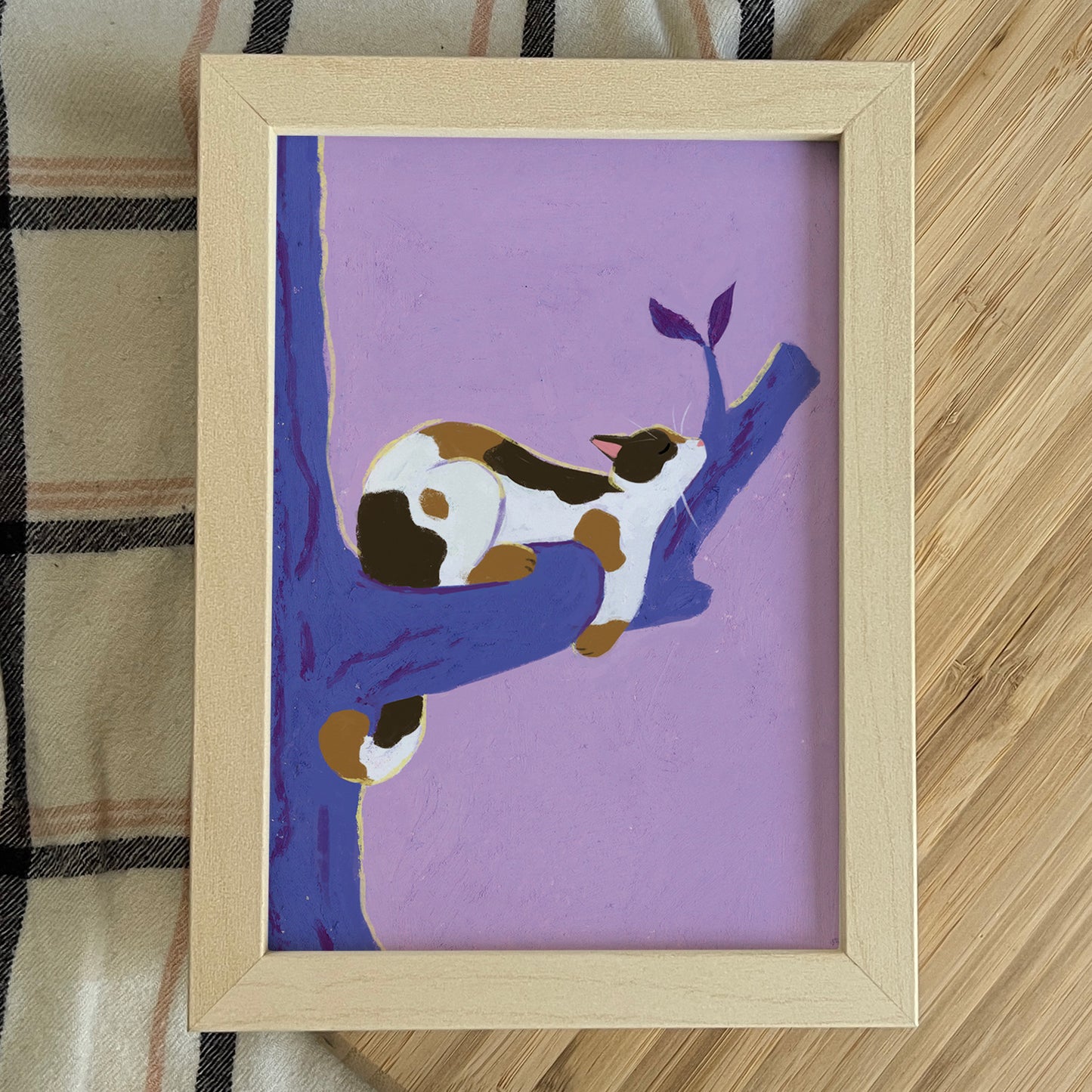 Sleeping Kitty | Art Print