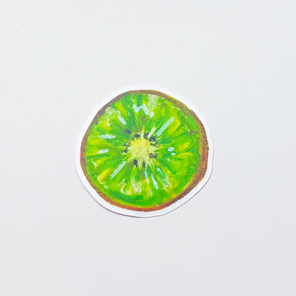 Kiwi Slice | Matte Vinyl Sticker